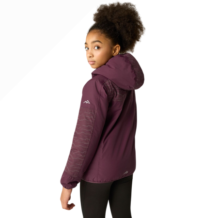 Chaqueta de invierno para niños Regatta Illuma Reflective Jacket Fig