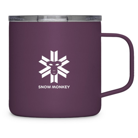Taza térmica Snow Monkey Booster violeta plum