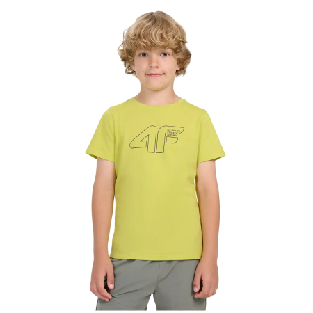 Camiseta para niños 4F Tshirt M2417 Lemon