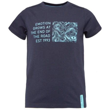 Camiseta para niños Loap Boodarar azul oscuro DarkBlue