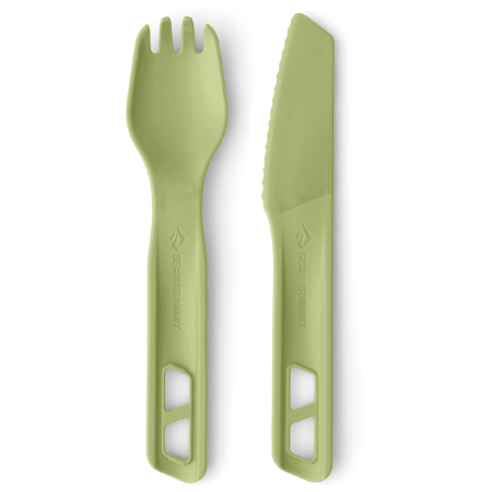 Cubierto Sea to Summit Horizon Cutlery Set - 2 Piece verde Tarragon