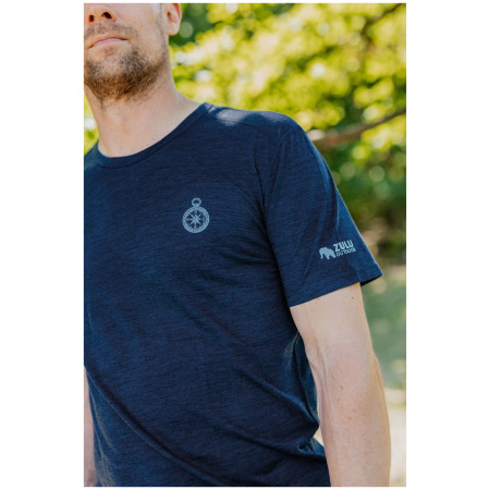 Camiseta de hombre Zulu Merino Quest 160 Short Comfy