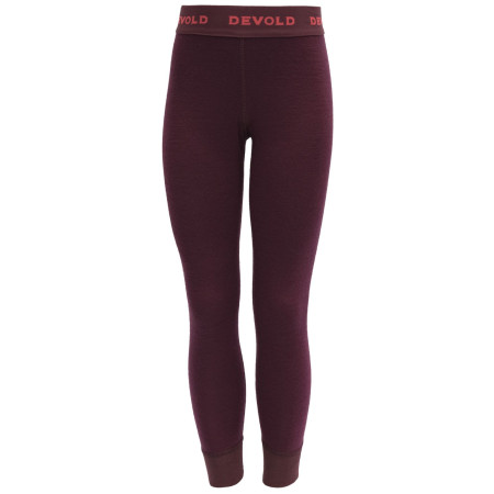 Calzoncillos funcionales para niños Devold Duo Active Merino Longs Kid burdeos Port