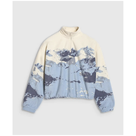 Sudadera para niños 4F Fleece F343 beige/azul MULTICOLOUR ALLOVER