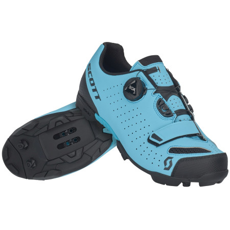 Zapatillas de ciclismo para mujer Scott Mtb Comp Boa Lady azul/negro LightBlue/Black