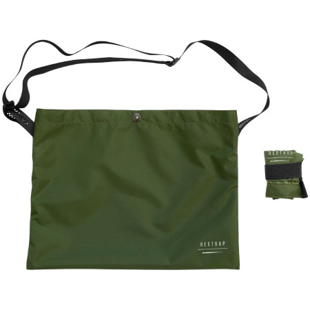 Bolsa de hombro Restrap Race Musette verde zelená