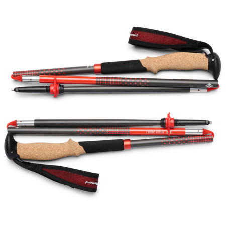 Bastones de senderismo Black Diamond Pursuit Carbon Z Poles