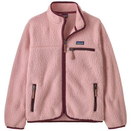 Sudadera para niños Patagonia K's Retro Pile Jacket - Fuzzy Mauve rosa Fuzzy Mauve