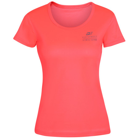 Camiseta de mujer Alpine Pro Cluna rosa/negro pink