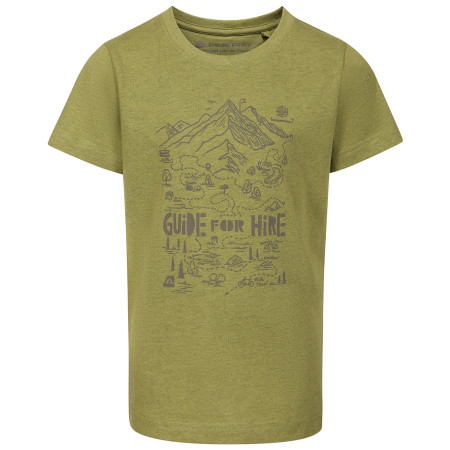Camiseta para niños Alpine Pro Nogero Green Oasis verde GREEN OASIS VARIANTA PA