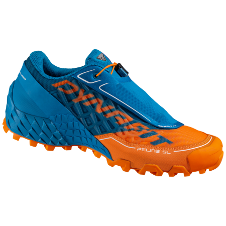 Zapatillas de carrera para hombre Dynafit Feline SL azul/naranja ShockingOrange/MethylBlue