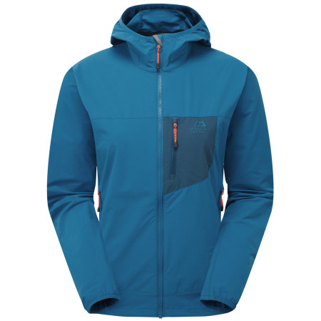 Chaqueta de mujer Mountain Equipment Echo Hooded Wmns Jacket azul Me-01636 Alto/Majolica
