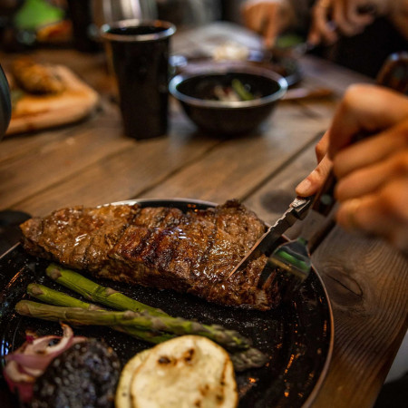 Juego de cuchillos GSI Outdoors Rakau Steak Knives