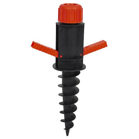 Ahoyador para sombrilla Bo-Camp Beach Umbrella Auger Plastic negro/rojo Black/Red