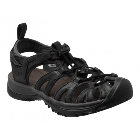 Sandalias de mujer Keen Whisper Leather W negro