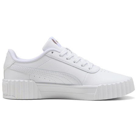 Calzado para niños Puma Carina 3.0 Jr White-Gold blanco PUMA White-PUMA Gold