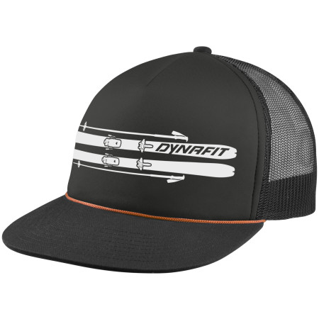 Gorra Dynafit Graphic Trucker Cap negro/blanco Black
