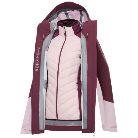 Chaqueta de mujer Regatta Carletta 3-in-1