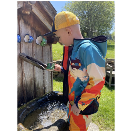 Chaqueta softshell para niños WAMU Mountain Bike