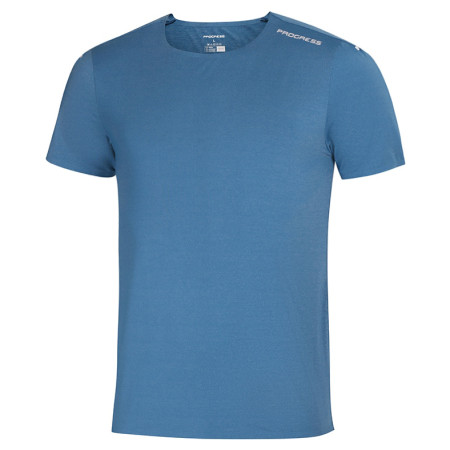 Camiseta de hombre Progress Technic azul petrol melír