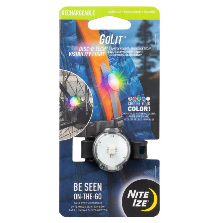 Luz Nite Ize GoLit Disco-O Tech