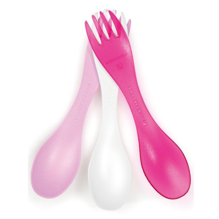 Juego de cubiertos Light My Fire Spork little 3-pack rosa
