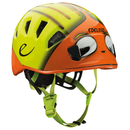 Casco de escalada para niños Edelrid Kids Shield II amarillo/naranja SaharaOasis