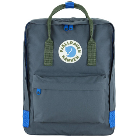 Mochila urbana Fjällräven Kånken Koncept azul Super Grey-Green