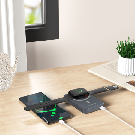 Batería externa inalámbrica Swissten Fusion 10000 mAh Magsafe
