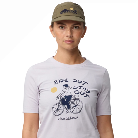 Camiseta de mujer Fjällräven Hoja Iväg T-shirt W