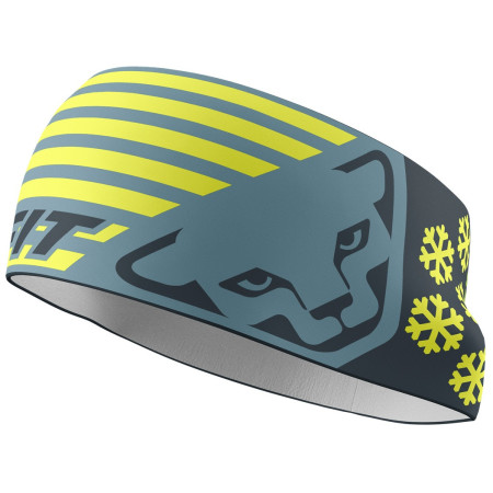 Banda para cabeza Dynafit Graphic Performance Headband azul/amarillo 3161 - smoke blue/0720 FLAG