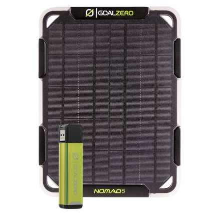 Juego solar Goal Zero Flip 12 + Nomad 5