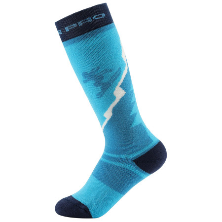 Calcetines para niños Alpine Pro Skyro Blue