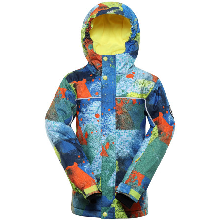 Chaqueta de esquí para niños Alpine Pro Zawero azul new navy