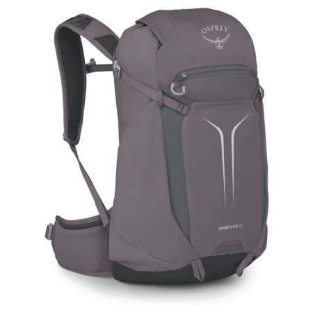 Mochila de senderismo Osprey Sportlite 22 violeta graphite purple