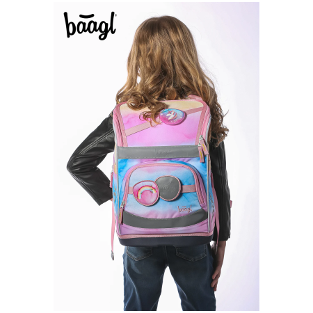 Mochila escolar para educación primaria Baagl Zippy Plus
