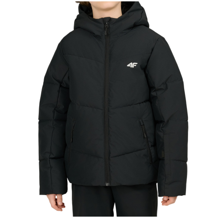 Chaqueta de esquí para niños 4F Technical Jacket M1188 Deep Black negro Deep Black