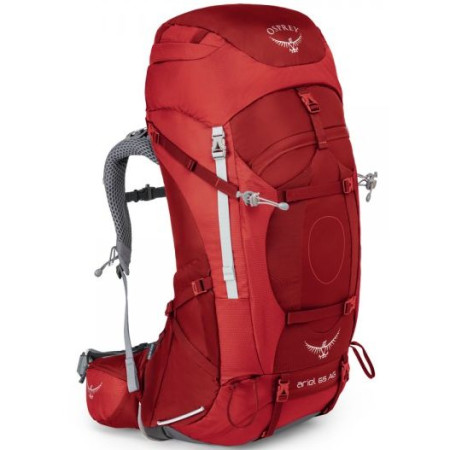 Mochila de mujer Osprey Ariel AG 65 rojo PicanteRed