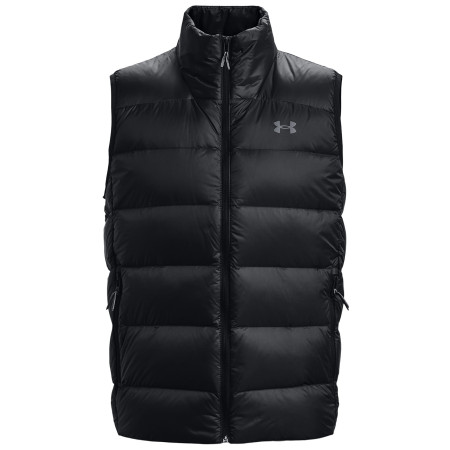 Chaleco de hombre Under Armour Armour Down 2.0 Vest negro Black/Pitch Gray