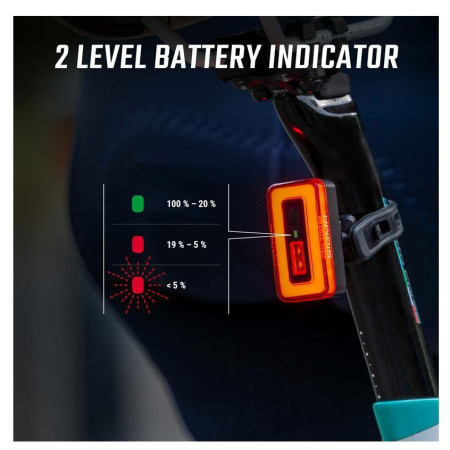 Luz de freno trasera Sigma Nyte 70