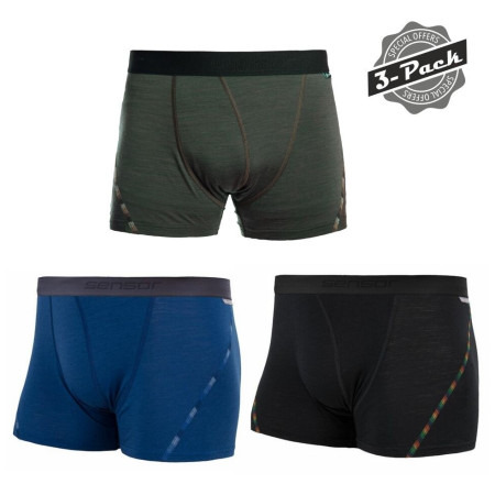 Calzoncillos de hombre Sensor Merino Air 3-PACK