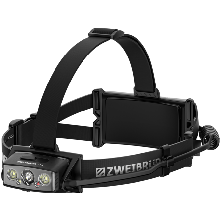 Linterna frontal Zweibrüder ZB-11H negro black