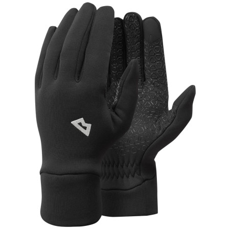 Guantes de hombre Mountain Equipment Stretch Fleece Grip Glove negro Black