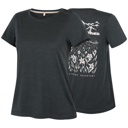 Camiseta de mujer MOOA Merino Lyolite Horizon 150 Comfy