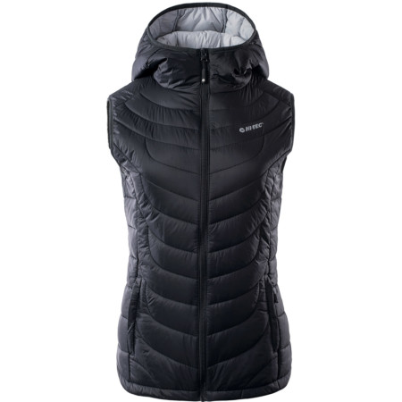 Chaleco de mujer Hi-Tec Lady Nevi negro StretchLimo/MicroChip