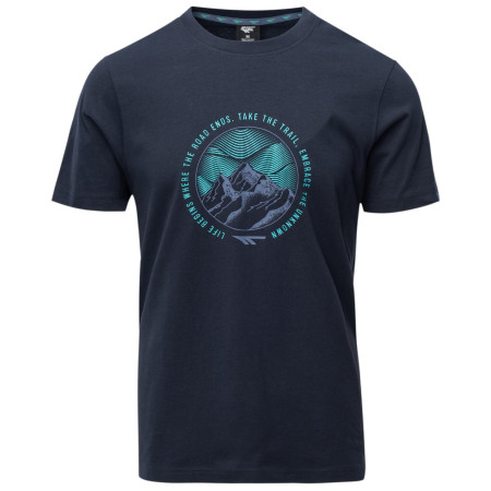 Camiseta de hombre Hi-Tec Vilder azul sky captain