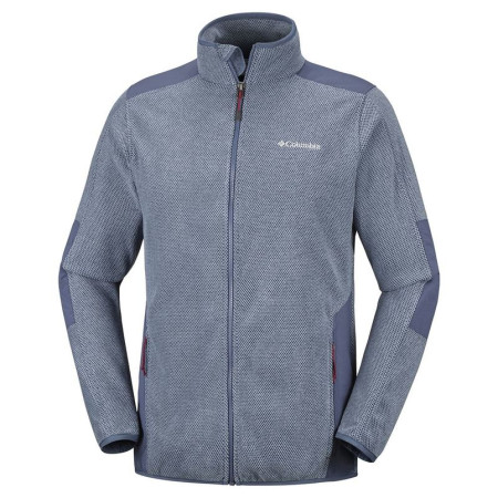 Sudadera de hombre Columbia Tough Hiker Full Zip Fleece azul/gris DarkMountain
