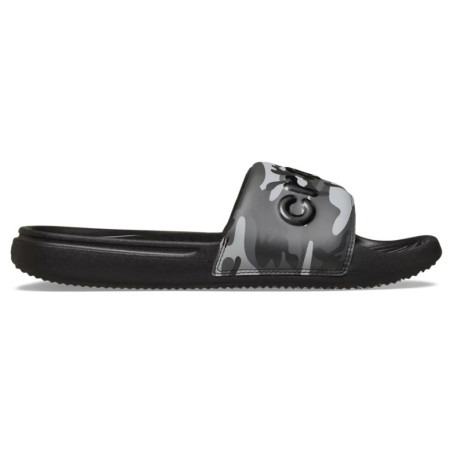 Pantuflas de hombre Crocs Crocs All Day Camouflage Slide negro/gris Black/Grey