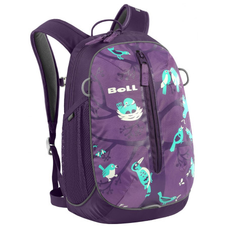 Mochila para niños Boll Roo 12 Birds violeta lavender