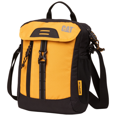 Bolsa de hombro Caterpillar Crossbody Urban Mountaineer Kilimanjaro amarillo Black/yellow